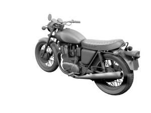 triumph t160 trident 1975 3D Model