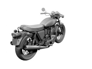 triumph t160 trident 1975 3D Model
