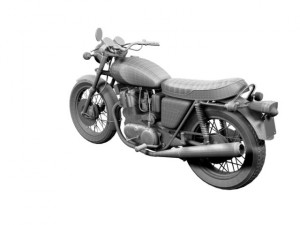 triumph t160 trident 1975 Modèle 3D