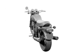 triumph t160 trident 1975 3D Model