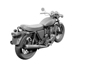 triumph t160 trident 1975 3D Model