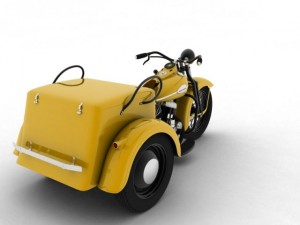 harleydavidson servicar 1942 3Dモデル