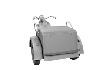 harleydavidson servicar 1942 3D Model