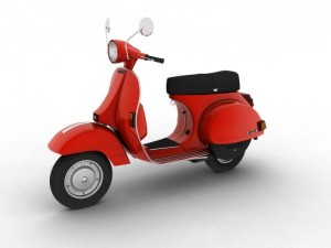 piaggio vespa p125x 1978 Modelo 3D