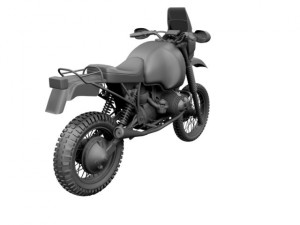 bmw gs980r dakar 1985 3D-Modell