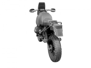 bmw gs980r dakar 1985 3D-Modell