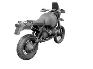 bmw gs980r dakar 1985 3D-Modell