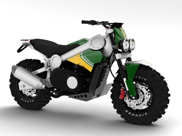 caterham brutus 750 2014 3Dモデル .c4d .max .obj .3ds .fbx .stl .blend 
