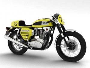 bsa rocket 3 racer 1969 3D Model
