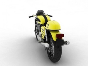 bsa rocket 3 racer 1969 3D Model