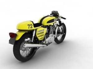 bsa rocket 3 racer 1969 3D Model