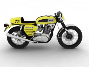 bsa rocket 3 racer 1969 3D Model