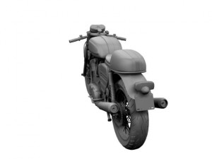 bsa rocket 3 racer 1969 3D Model
