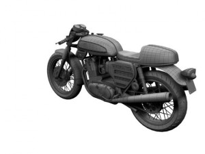 bsa rocket 3 racer 1969 3D Model