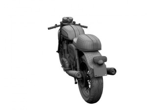 bsa rocket 3 racer 1969 3D Model