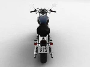 kawasaki w800 2014 3D Model