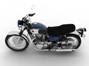 kawasaki w800 2014 3D Model
