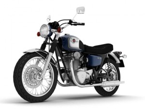 kawasaki w800 2014 3D Model