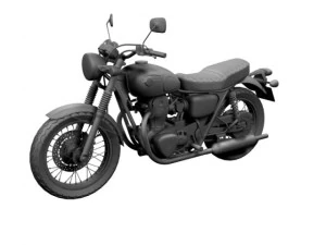 kawasaki w800 2014 3D Model