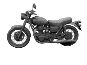 kawasaki w800 2014 3D Model