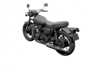 kawasaki w800 2014 3D Model