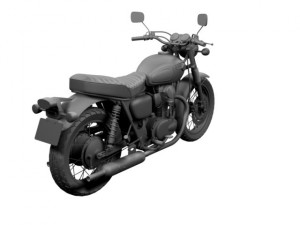 kawasaki w800 2014 3D Model