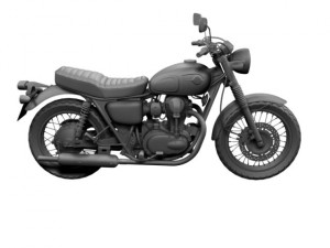 kawasaki w800 2014 3D Model