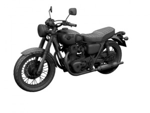 kawasaki w800 2014 3D Model