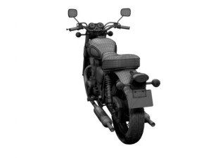 kawasaki w800 2014 3D Model