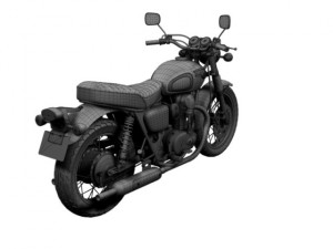 kawasaki w800 2014 3D Model