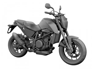 ktm 690 duke 2014 3D Model