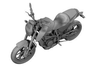 ktm 690 duke 2014 3D Model