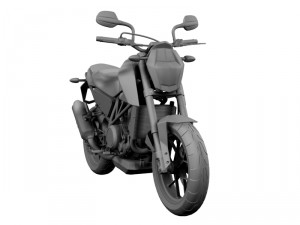 ktm 690 duke 2014 3D Model