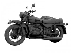 ural patrol t 2014 3D Model in Motorcycle 3DExport