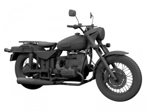 ural solo st 2014 3D 模型