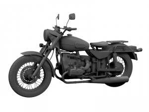 ural solo st 2014 3D 模型