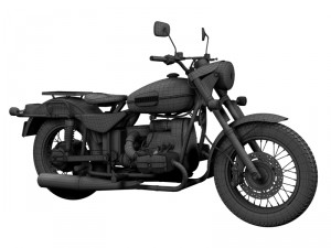 ural solo st 2014 3D 模型