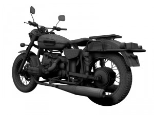 ural solo st 2014 3D 模型