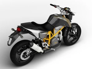 ktm 690 duke track 2014 3D Model