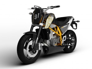 ktm 690 duke track 2014 Model 3D