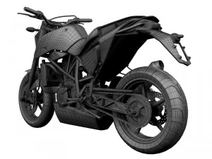 ktm 690 duke track 2014 3D Model