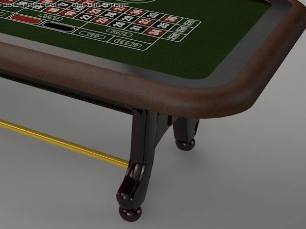 roulette table 3D Model .c4d .max .obj .3ds .fbx .stl .blend 