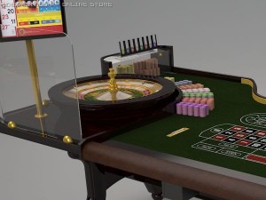 roulette table 3D Модель