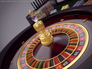casino roulette table 3D-Modell