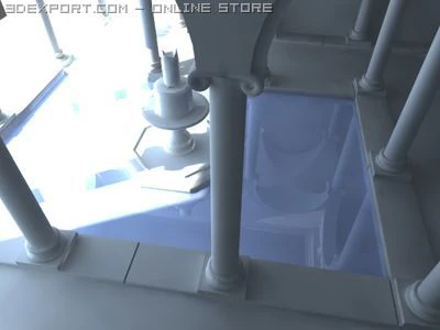 architectual 3D Model .c4d .max .obj .3ds .fbx .stl .blend 
