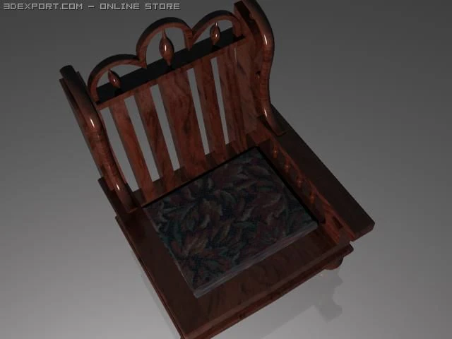 sofa chair 3D Model .c4d .max .obj .3ds .fbx .stl .blend 