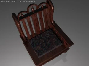 krzesło kanapowe Model 3D