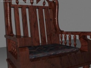 sofa chair 3Dモデル