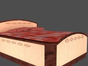 bed 3D Model