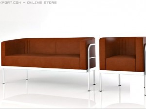 zanotta ondina chairs Modelo 3D